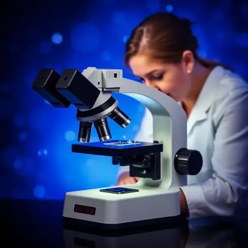 Centro Inglés Microscope